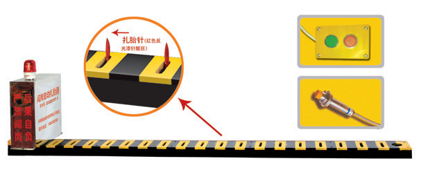 淄博临淄区V3嵌入式闯岗自动扎胎器/阻车器